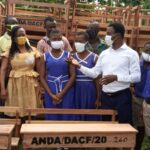 DCE donates desks